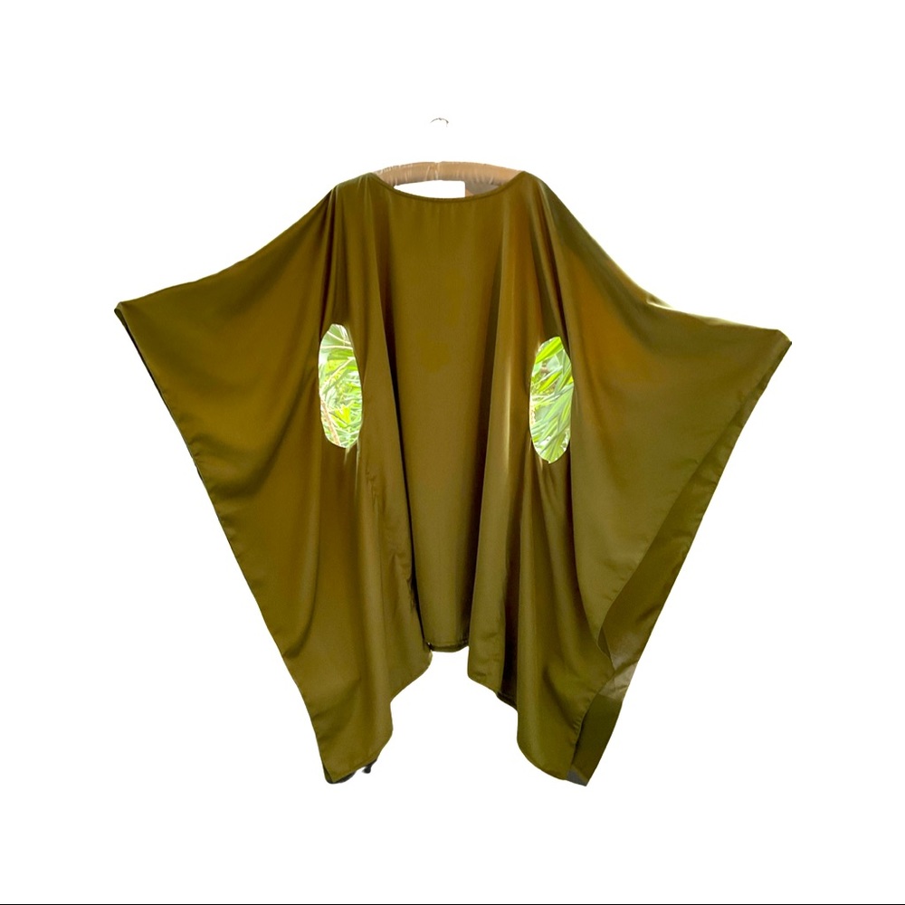Balinese Olive Green Caftan by PORTOBELLO